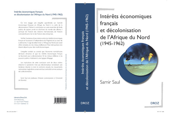 Couverture du livre Intérêts économiques français et décolonisation de l'Afrique du Nord (1945-1962)