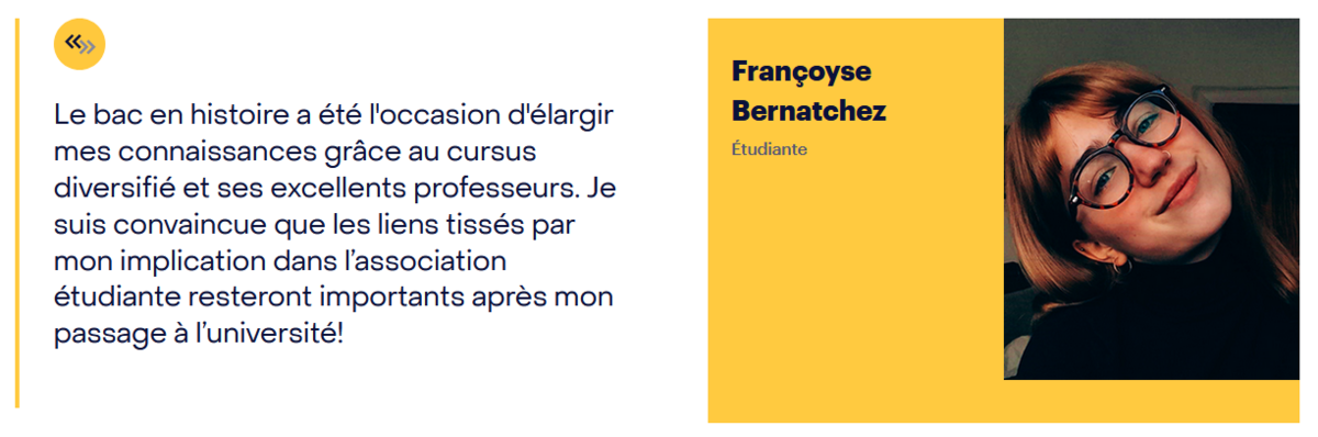 Citation - Françoyse Bernatchez