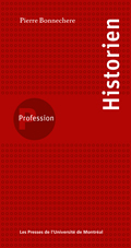 Couverture du livre Profession: historien