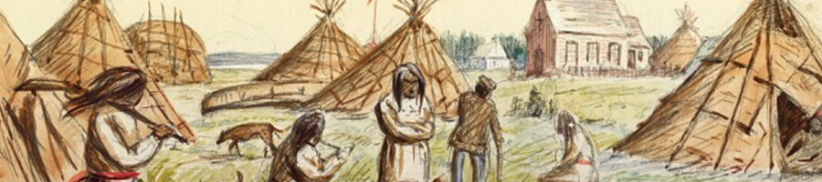 W. Hind, Innus et Naskapis à Sept-Îles, 1863